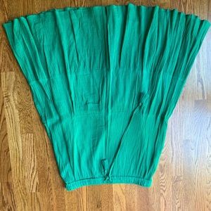 Green Mille skirt